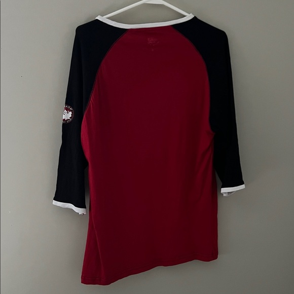 Canada Weather Gear Red and Black Long Sleeve Shirt - Picture 2 of 4